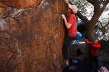 Bouldering in Hueco Tanks on 02/08/2020 with Blue Lizard Climbing and Yoga

Filename: SRM_20200208_1119090.jpg
Aperture: f/7.1
Shutter Speed: 1/250
Body: Canon EOS-1D Mark II
Lens: Canon EF 16-35mm f/2.8 L