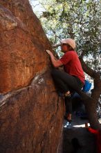 Bouldering in Hueco Tanks on 02/08/2020 with Blue Lizard Climbing and Yoga

Filename: SRM_20200208_1119240.jpg
Aperture: f/9.0
Shutter Speed: 1/250
Body: Canon EOS-1D Mark II
Lens: Canon EF 16-35mm f/2.8 L