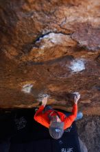 Bouldering in Hueco Tanks on 02/08/2020 with Blue Lizard Climbing and Yoga

Filename: SRM_20200208_1143250.jpg
Aperture: f/3.2
Shutter Speed: 1/250
Body: Canon EOS-1D Mark II
Lens: Canon EF 16-35mm f/2.8 L