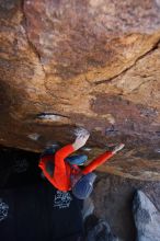 Bouldering in Hueco Tanks on 02/08/2020 with Blue Lizard Climbing and Yoga

Filename: SRM_20200208_1149320.jpg
Aperture: f/4.0
Shutter Speed: 1/250
Body: Canon EOS-1D Mark II
Lens: Canon EF 16-35mm f/2.8 L