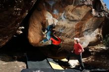 Bouldering in Hueco Tanks on 02/08/2020 with Blue Lizard Climbing and Yoga

Filename: SRM_20200208_1209360.jpg
Aperture: f/8.0
Shutter Speed: 1/250
Body: Canon EOS-1D Mark II
Lens: Canon EF 16-35mm f/2.8 L