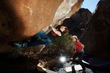 Bouldering in Hueco Tanks on 02/08/2020 with Blue Lizard Climbing and Yoga

Filename: SRM_20200208_1210430.jpg
Aperture: f/8.0
Shutter Speed: 1/250
Body: Canon EOS-1D Mark II
Lens: Canon EF 16-35mm f/2.8 L