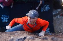 Bouldering in Hueco Tanks on 02/08/2020 with Blue Lizard Climbing and Yoga

Filename: SRM_20200208_1243000.jpg
Aperture: f/3.5
Shutter Speed: 1/250
Body: Canon EOS-1D Mark II
Lens: Canon EF 50mm f/1.8 II