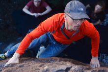 Bouldering in Hueco Tanks on 02/08/2020 with Blue Lizard Climbing and Yoga

Filename: SRM_20200208_1243090.jpg
Aperture: f/4.0
Shutter Speed: 1/250
Body: Canon EOS-1D Mark II
Lens: Canon EF 50mm f/1.8 II