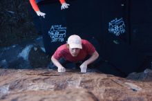 Bouldering in Hueco Tanks on 02/08/2020 with Blue Lizard Climbing and Yoga

Filename: SRM_20200208_1246020.jpg
Aperture: f/3.2
Shutter Speed: 1/250
Body: Canon EOS-1D Mark II
Lens: Canon EF 50mm f/1.8 II