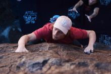 Bouldering in Hueco Tanks on 02/08/2020 with Blue Lizard Climbing and Yoga

Filename: SRM_20200208_1246240.jpg
Aperture: f/4.0
Shutter Speed: 1/250
Body: Canon EOS-1D Mark II
Lens: Canon EF 50mm f/1.8 II