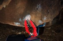 Bouldering in Hueco Tanks on 02/08/2020 with Blue Lizard Climbing and Yoga

Filename: SRM_20200208_1419510.jpg
Aperture: f/5.6
Shutter Speed: 1/250
Body: Canon EOS-1D Mark II
Lens: Canon EF 16-35mm f/2.8 L