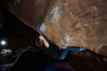 Bouldering in Hueco Tanks on 02/08/2020 with Blue Lizard Climbing and Yoga

Filename: SRM_20200208_1427070.jpg
Aperture: f/5.6
Shutter Speed: 1/250
Body: Canon EOS-1D Mark II
Lens: Canon EF 16-35mm f/2.8 L