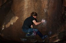 Bouldering in Hueco Tanks on 02/08/2020 with Blue Lizard Climbing and Yoga

Filename: SRM_20200208_1506000.jpg
Aperture: f/5.6
Shutter Speed: 1/250
Body: Canon EOS-1D Mark II
Lens: Canon EF 16-35mm f/2.8 L