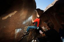 Bouldering in Hueco Tanks on 02/08/2020 with Blue Lizard Climbing and Yoga

Filename: SRM_20200208_1512580.jpg
Aperture: f/5.6
Shutter Speed: 1/250
Body: Canon EOS-1D Mark II
Lens: Canon EF 16-35mm f/2.8 L