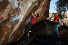 Bouldering in Hueco Tanks on 02/08/2020 with Blue Lizard Climbing and Yoga

Filename: SRM_20200208_1605220.jpg
Aperture: f/8.0
Shutter Speed: 1/250
Body: Canon EOS-1D Mark II
Lens: Canon EF 16-35mm f/2.8 L