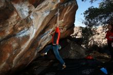 Bouldering in Hueco Tanks on 02/08/2020 with Blue Lizard Climbing and Yoga

Filename: SRM_20200208_1608420.jpg
Aperture: f/8.0
Shutter Speed: 1/250
Body: Canon EOS-1D Mark II
Lens: Canon EF 16-35mm f/2.8 L