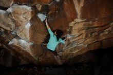 Bouldering in Hueco Tanks on 02/08/2020 with Blue Lizard Climbing and Yoga

Filename: SRM_20200208_1621210.jpg
Aperture: f/8.0
Shutter Speed: 1/250
Body: Canon EOS-1D Mark II
Lens: Canon EF 16-35mm f/2.8 L