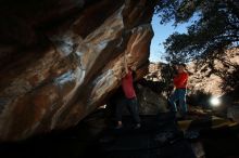 Bouldering in Hueco Tanks on 02/08/2020 with Blue Lizard Climbing and Yoga

Filename: SRM_20200208_1649160.jpg
Aperture: f/8.0
Shutter Speed: 1/250
Body: Canon EOS-1D Mark II
Lens: Canon EF 16-35mm f/2.8 L