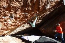 Bouldering in Hueco Tanks on 02/08/2020 with Blue Lizard Climbing and Yoga

Filename: SRM_20200208_1716380.jpg
Aperture: f/7.1
Shutter Speed: 1/250
Body: Canon EOS-1D Mark II
Lens: Canon EF 16-35mm f/2.8 L