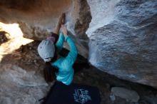 Bouldering in Hueco Tanks on 02/08/2020 with Blue Lizard Climbing and Yoga

Filename: SRM_20200208_1812250.jpg
Aperture: f/4.5
Shutter Speed: 1/250
Body: Canon EOS-1D Mark II
Lens: Canon EF 16-35mm f/2.8 L