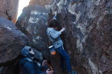 Bouldering in Hueco Tanks on 01/06/2020 with Blue Lizard Climbing and Yoga

Filename: SRM_20200106_1057491.jpg
Aperture: f/4.0
Shutter Speed: 1/200
Body: Canon EOS-1D Mark II
Lens: Canon EF 50mm f/1.8 II