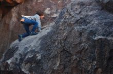 Bouldering in Hueco Tanks on 01/06/2020 with Blue Lizard Climbing and Yoga

Filename: SRM_20200106_1058311.jpg
Aperture: f/4.5
Shutter Speed: 1/250
Body: Canon EOS-1D Mark II
Lens: Canon EF 50mm f/1.8 II