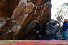 Bouldering in Hueco Tanks on 01/06/2020 with Blue Lizard Climbing and Yoga

Filename: SRM_20200106_1239100.jpg
Aperture: f/7.1
Shutter Speed: 1/320
Body: Canon EOS-1D Mark II
Lens: Canon EF 16-35mm f/2.8 L