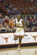 Forward Tiffany Jackson, #33.  The lady longhorns defeated the Oral Roberts University's (ORU) Golden Eagles 79-40 Saturday night.

Filename: SRM_20061125_1329025.jpg
Aperture: f/2.8
Shutter Speed: 1/400
Body: Canon EOS-1D Mark II
Lens: Canon EF 80-200mm f/2.8 L