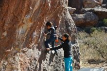 Bouldering in Hueco Tanks on 01/06/2020 with Blue Lizard Climbing and Yoga

Filename: SRM_20200106_1349230.jpg
Aperture: f/4.0
Shutter Speed: 1/400
Body: Canon EOS-1D Mark II
Lens: Canon EF 50mm f/1.8 II