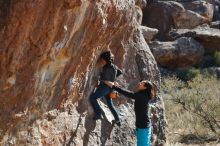 Bouldering in Hueco Tanks on 01/06/2020 with Blue Lizard Climbing and Yoga

Filename: SRM_20200106_1349260.jpg
Aperture: f/4.0
Shutter Speed: 1/400
Body: Canon EOS-1D Mark II
Lens: Canon EF 50mm f/1.8 II