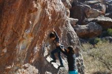 Bouldering in Hueco Tanks on 01/06/2020 with Blue Lizard Climbing and Yoga

Filename: SRM_20200106_1350390.jpg
Aperture: f/4.0
Shutter Speed: 1/400
Body: Canon EOS-1D Mark II
Lens: Canon EF 50mm f/1.8 II