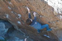 Bouldering in Hueco Tanks on 01/06/2020 with Blue Lizard Climbing and Yoga

Filename: SRM_20200106_1453430.jpg
Aperture: f/4.5
Shutter Speed: 1/320
Body: Canon EOS-1D Mark II
Lens: Canon EF 50mm f/1.8 II