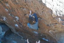 Bouldering in Hueco Tanks on 01/06/2020 with Blue Lizard Climbing and Yoga

Filename: SRM_20200106_1453460.jpg
Aperture: f/4.5
Shutter Speed: 1/320
Body: Canon EOS-1D Mark II
Lens: Canon EF 50mm f/1.8 II