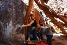 Bouldering in Hueco Tanks on 02/14/2020 with Blue Lizard Climbing and Yoga

Filename: SRM_20200214_1139460.jpg
Aperture: f/5.0
Shutter Speed: 1/250
Body: Canon EOS-1D Mark II
Lens: Canon EF 16-35mm f/2.8 L