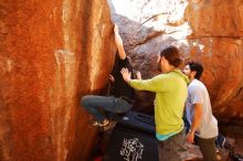 Bouldering in Hueco Tanks on 02/14/2020 with Blue Lizard Climbing and Yoga

Filename: SRM_20200214_1141450.jpg
Aperture: f/3.2
Shutter Speed: 1/250
Body: Canon EOS-1D Mark II
Lens: Canon EF 16-35mm f/2.8 L