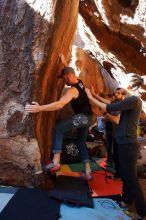 Bouldering in Hueco Tanks on 02/14/2020 with Blue Lizard Climbing and Yoga

Filename: SRM_20200214_1143530.jpg
Aperture: f/4.5
Shutter Speed: 1/250
Body: Canon EOS-1D Mark II
Lens: Canon EF 16-35mm f/2.8 L