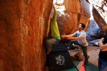 Bouldering in Hueco Tanks on 02/14/2020 with Blue Lizard Climbing and Yoga

Filename: SRM_20200214_1144310.jpg
Aperture: f/4.0
Shutter Speed: 1/250
Body: Canon EOS-1D Mark II
Lens: Canon EF 16-35mm f/2.8 L