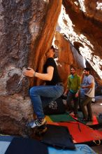 Bouldering in Hueco Tanks on 02/14/2020 with Blue Lizard Climbing and Yoga

Filename: SRM_20200214_1145560.jpg
Aperture: f/5.0
Shutter Speed: 1/250
Body: Canon EOS-1D Mark II
Lens: Canon EF 16-35mm f/2.8 L