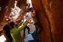 Bouldering in Hueco Tanks on 02/14/2020 with Blue Lizard Climbing and Yoga

Filename: SRM_20200214_1151290.jpg
Aperture: f/5.6
Shutter Speed: 1/200
Body: Canon EOS-1D Mark II
Lens: Canon EF 16-35mm f/2.8 L