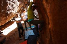 Bouldering in Hueco Tanks on 02/14/2020 with Blue Lizard Climbing and Yoga

Filename: SRM_20200214_1152290.jpg
Aperture: f/6.3
Shutter Speed: 1/250
Body: Canon EOS-1D Mark II
Lens: Canon EF 16-35mm f/2.8 L