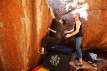 Bouldering in Hueco Tanks on 02/14/2020 with Blue Lizard Climbing and Yoga

Filename: SRM_20200214_1156160.jpg
Aperture: f/3.2
Shutter Speed: 1/250
Body: Canon EOS-1D Mark II
Lens: Canon EF 16-35mm f/2.8 L