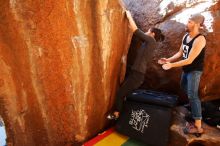 Bouldering in Hueco Tanks on 02/14/2020 with Blue Lizard Climbing and Yoga

Filename: SRM_20200214_1156180.jpg
Aperture: f/3.5
Shutter Speed: 1/250
Body: Canon EOS-1D Mark II
Lens: Canon EF 16-35mm f/2.8 L