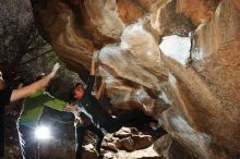 Bouldering in Hueco Tanks on 02/14/2020 with Blue Lizard Climbing and Yoga

Filename: SRM_20200214_1227260.jpg
Aperture: f/8.0
Shutter Speed: 1/250
Body: Canon EOS-1D Mark II
Lens: Canon EF 16-35mm f/2.8 L