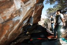 Bouldering in Hueco Tanks on 02/14/2020 with Blue Lizard Climbing and Yoga

Filename: SRM_20200214_1232280.jpg
Aperture: f/8.0
Shutter Speed: 1/250
Body: Canon EOS-1D Mark II
Lens: Canon EF 16-35mm f/2.8 L