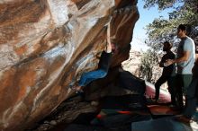 Bouldering in Hueco Tanks on 02/14/2020 with Blue Lizard Climbing and Yoga

Filename: SRM_20200214_1233220.jpg
Aperture: f/8.0
Shutter Speed: 1/250
Body: Canon EOS-1D Mark II
Lens: Canon EF 16-35mm f/2.8 L