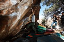 Bouldering in Hueco Tanks on 02/14/2020 with Blue Lizard Climbing and Yoga

Filename: SRM_20200214_1247120.jpg
Aperture: f/8.0
Shutter Speed: 1/250
Body: Canon EOS-1D Mark II
Lens: Canon EF 16-35mm f/2.8 L