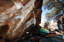 Bouldering in Hueco Tanks on 02/14/2020 with Blue Lizard Climbing and Yoga

Filename: SRM_20200214_1249130.jpg
Aperture: f/8.0
Shutter Speed: 1/250
Body: Canon EOS-1D Mark II
Lens: Canon EF 16-35mm f/2.8 L