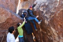 Bouldering in Hueco Tanks on 02/14/2020 with Blue Lizard Climbing and Yoga

Filename: SRM_20200214_1345410.jpg
Aperture: f/4.0
Shutter Speed: 1/250
Body: Canon EOS-1D Mark II
Lens: Canon EF 16-35mm f/2.8 L