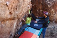 Bouldering in Hueco Tanks on 02/14/2020 with Blue Lizard Climbing and Yoga

Filename: SRM_20200214_1351560.jpg
Aperture: f/4.5
Shutter Speed: 1/250
Body: Canon EOS-1D Mark II
Lens: Canon EF 16-35mm f/2.8 L