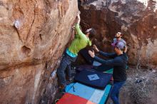 Bouldering in Hueco Tanks on 02/14/2020 with Blue Lizard Climbing and Yoga

Filename: SRM_20200214_1352030.jpg
Aperture: f/4.5
Shutter Speed: 1/250
Body: Canon EOS-1D Mark II
Lens: Canon EF 16-35mm f/2.8 L