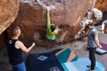 Bouldering in Hueco Tanks on 02/14/2020 with Blue Lizard Climbing and Yoga

Filename: SRM_20200214_1443080.jpg
Aperture: f/4.5
Shutter Speed: 1/320
Body: Canon EOS-1D Mark II
Lens: Canon EF 16-35mm f/2.8 L