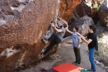 Bouldering in Hueco Tanks on 02/14/2020 with Blue Lizard Climbing and Yoga

Filename: SRM_20200214_1506190.jpg
Aperture: f/5.6
Shutter Speed: 1/320
Body: Canon EOS-1D Mark II
Lens: Canon EF 16-35mm f/2.8 L