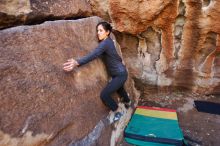 Bouldering in Hueco Tanks on 02/14/2020 with Blue Lizard Climbing and Yoga

Filename: SRM_20200214_1535020.jpg
Aperture: f/2.8
Shutter Speed: 1/320
Body: Canon EOS-1D Mark II
Lens: Canon EF 16-35mm f/2.8 L