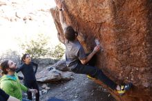 Bouldering in Hueco Tanks on 02/14/2020 with Blue Lizard Climbing and Yoga

Filename: SRM_20200214_1542540.jpg
Aperture: f/4.5
Shutter Speed: 1/250
Body: Canon EOS-1D Mark II
Lens: Canon EF 16-35mm f/2.8 L